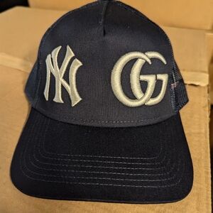 Bravest Studios NY GG Trucker Hat Mesh Snap Back